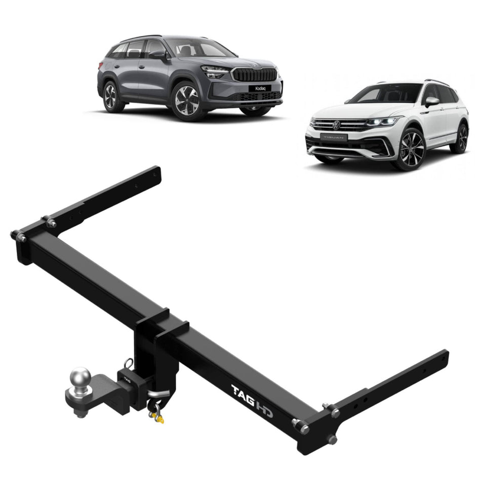 TAG Heavy Duty Towbar & Direct Fit Wiring For Skoda Kodiaq (10/2016 - 12/2023)