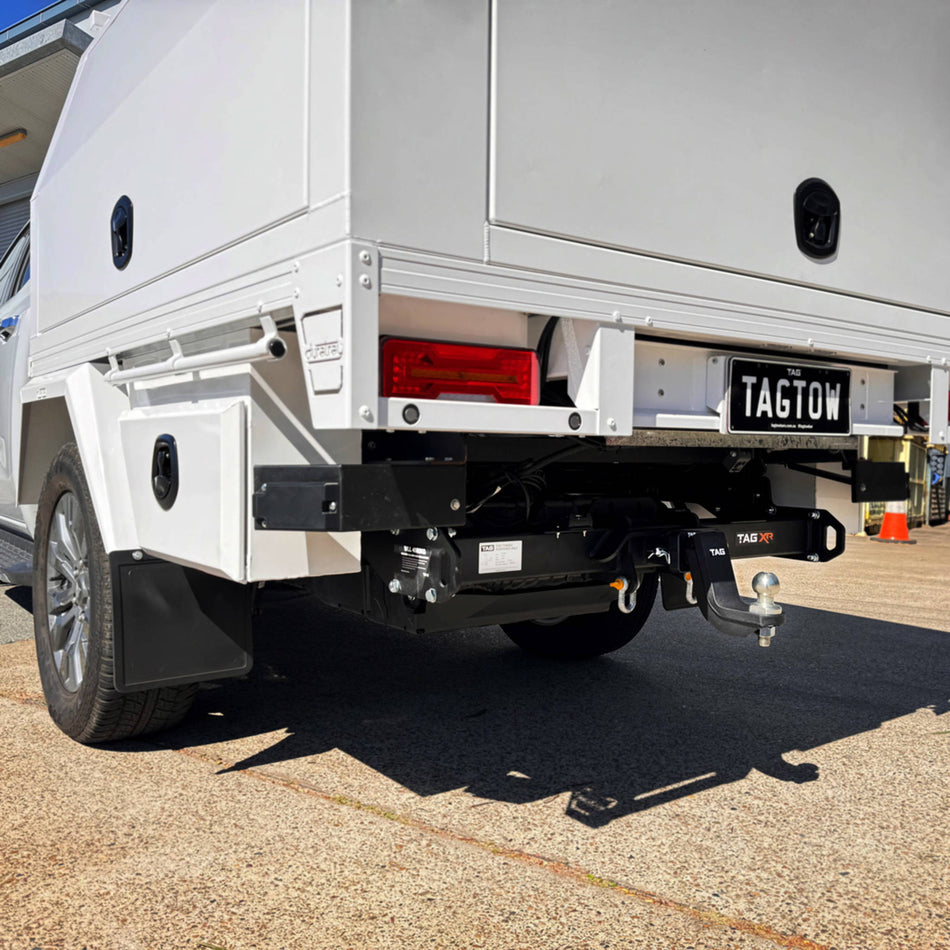 TAG 4x4 Recovery Towbar & Direct Fit Wiring for Mitsubishi Triton MV Cab Chassis (2024-on)
