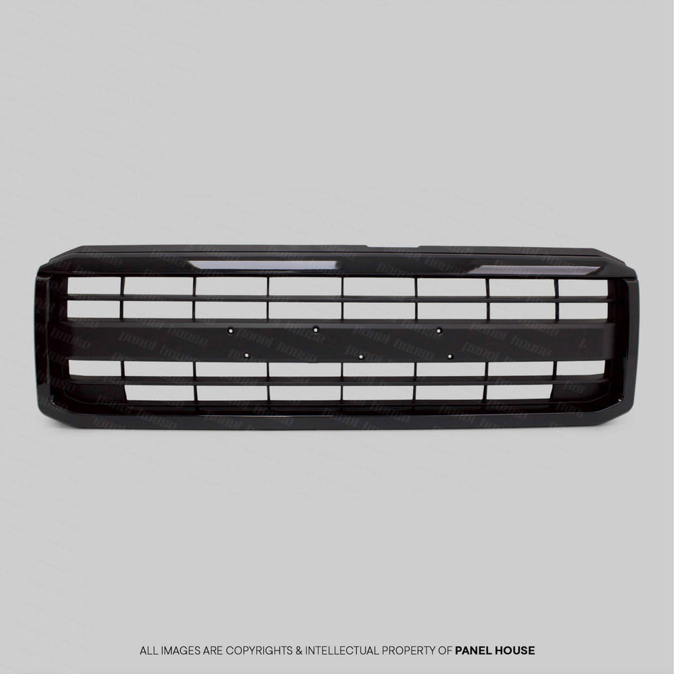 Grill BLACK fits Toyota Landcruiser 76 78 79 Series 2007 - 2023