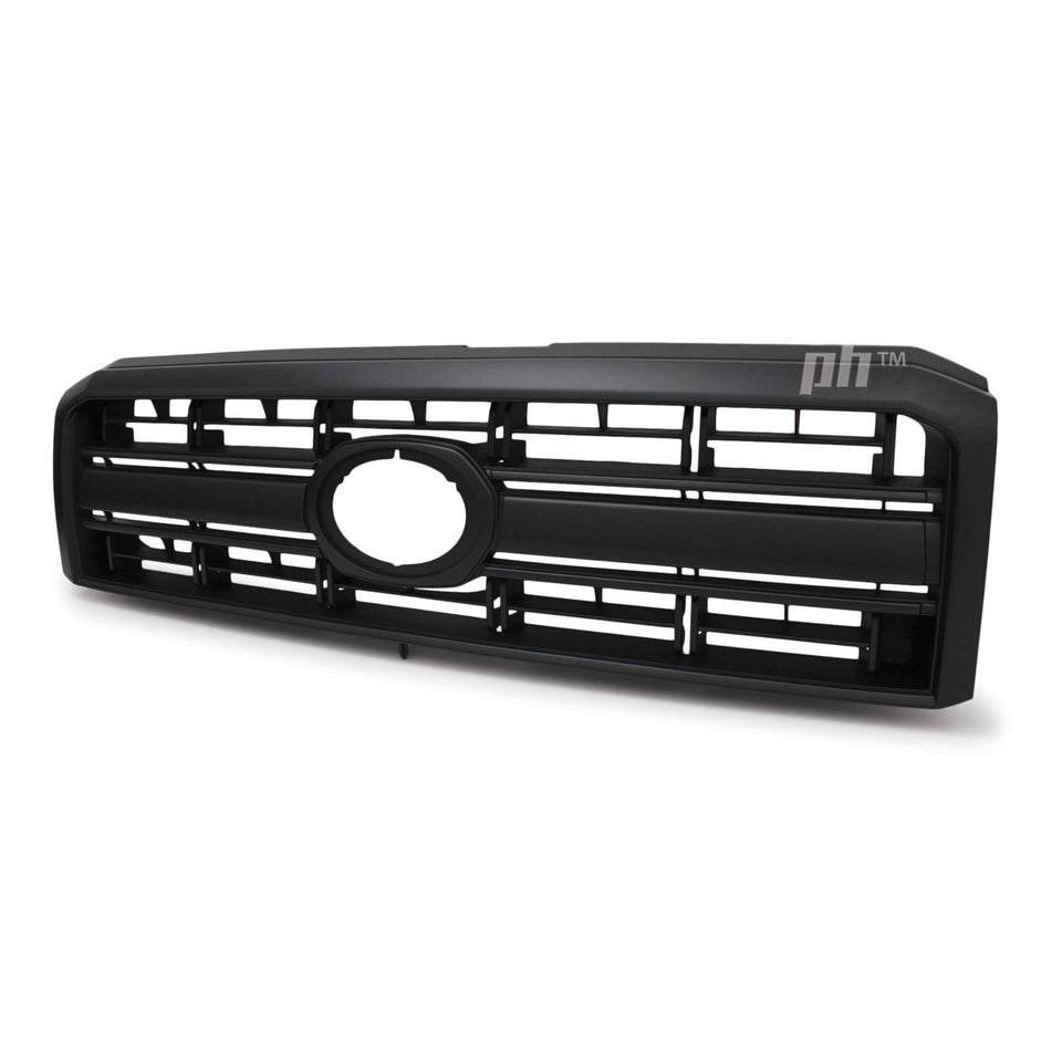 Grill Satin BLACK fits Toyota Landcruiser 76 78 79 Series 2007 - 2023