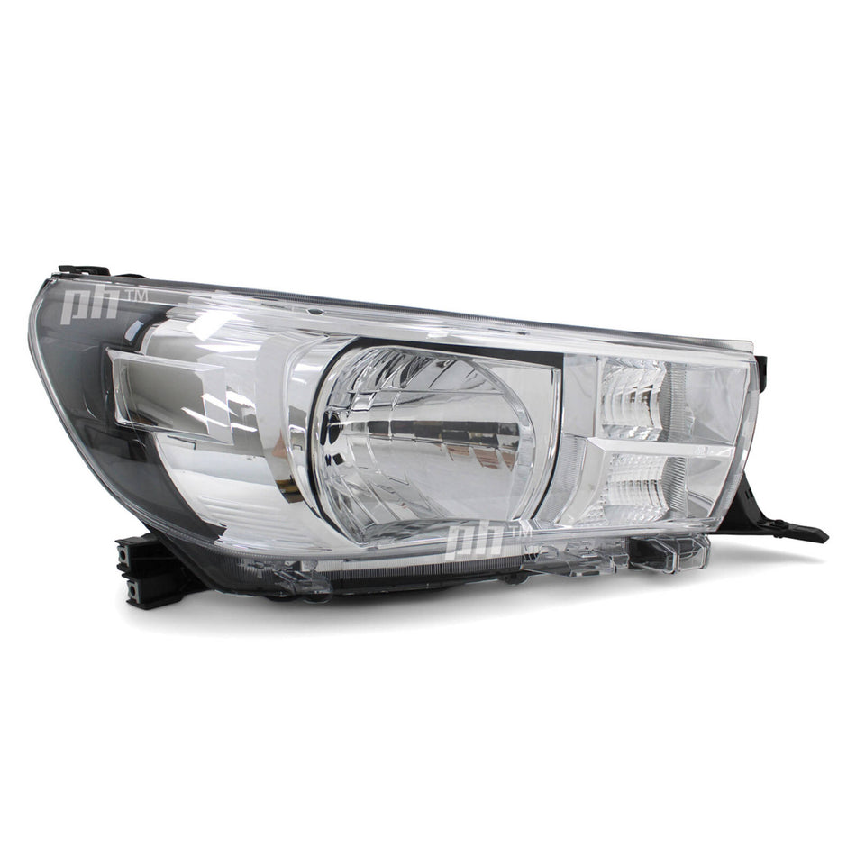 Headlights PAIR Fits Toyota Hilux N80 Workmate 2WD 4WD 05/2015 - 2022