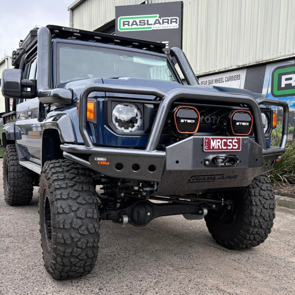 70 Series Facelift Toyota Landcruiser Azza Bull Bar [76, 78, 79 Series Facelift]