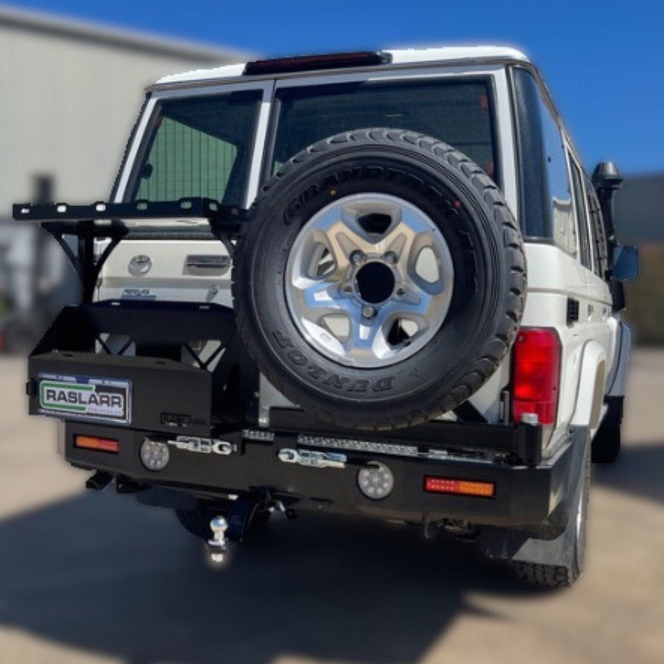 76 Series Toyota Landcruiser Rear Bar