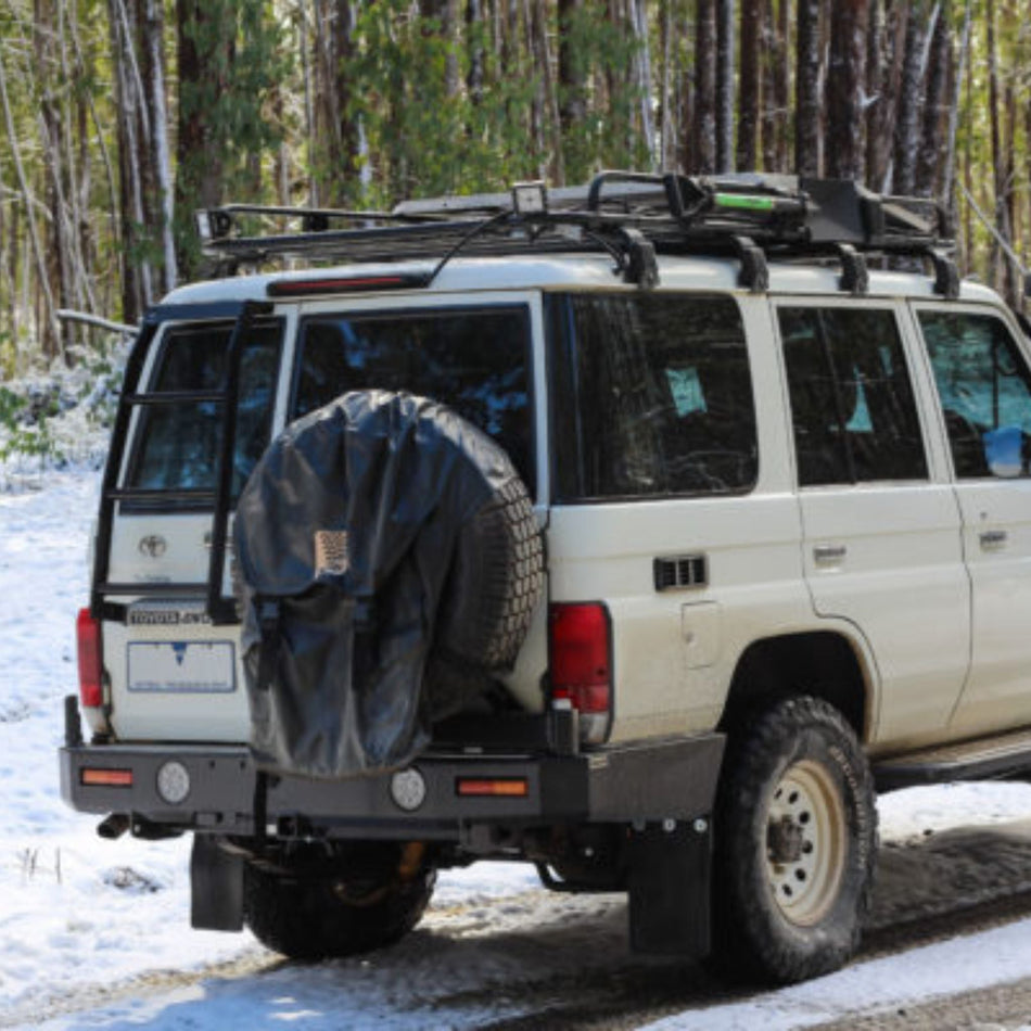 76 Series Toyota Landcruiser Rear Bar