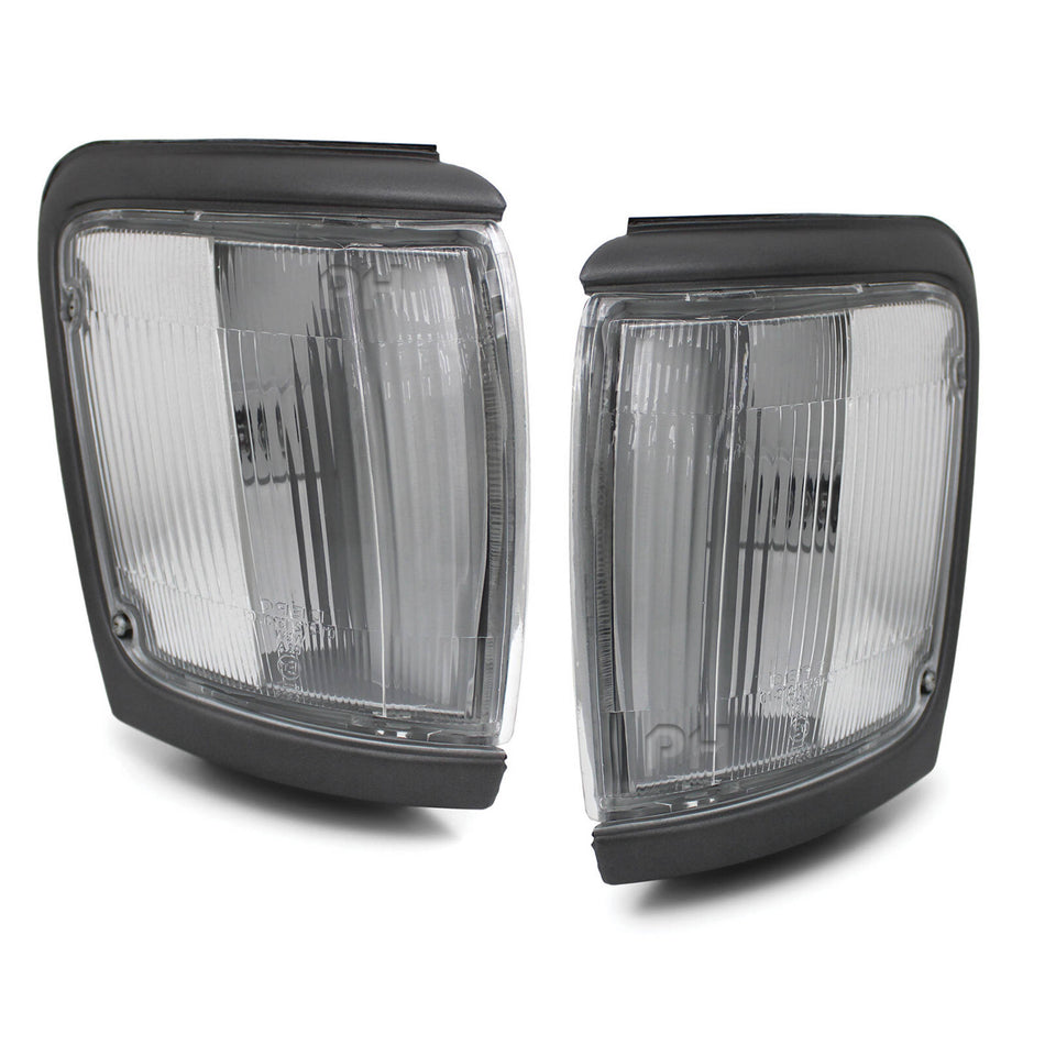 Grey Corner Park Lights PAIR Fits Toyota Surf & 4Runner 1991 - 1997