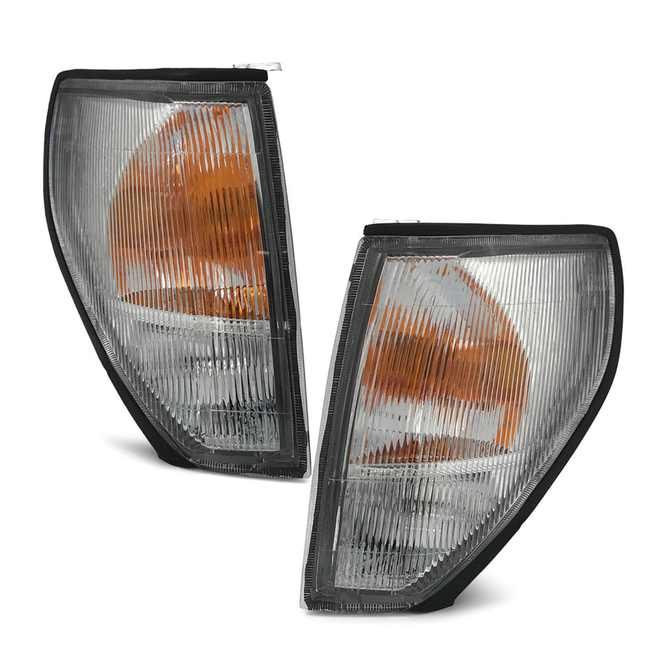 Corner Indicator Park Lights PAIR Fits Toyota Landcruiser Prado 1996 - 1999