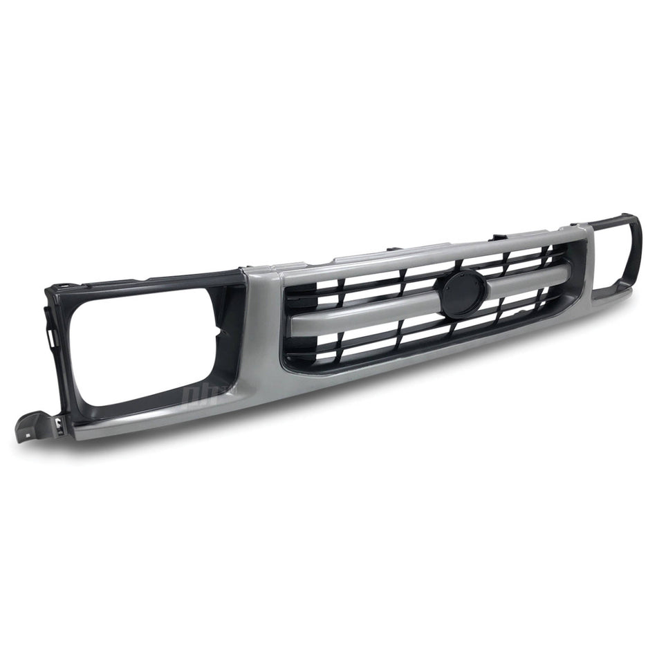 Grill Grey Fits Toyota Hilux Workmate 4WD 1997 - 2001