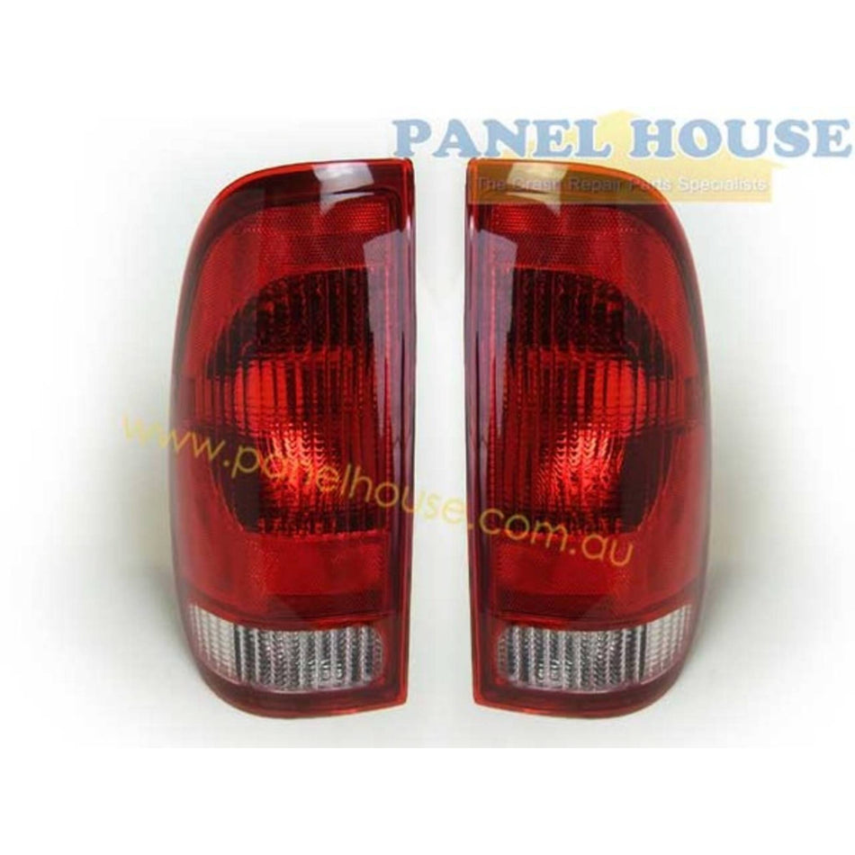 Tail Lights PAIR fits Ford Falcon AU & BA Series 1 Ute 1998 - 2003