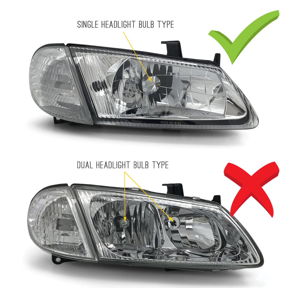 Indicator Corner Light Single Reflector RIGHT Fits Nissan Pulsar N16 Sedan 2000 - 2003
