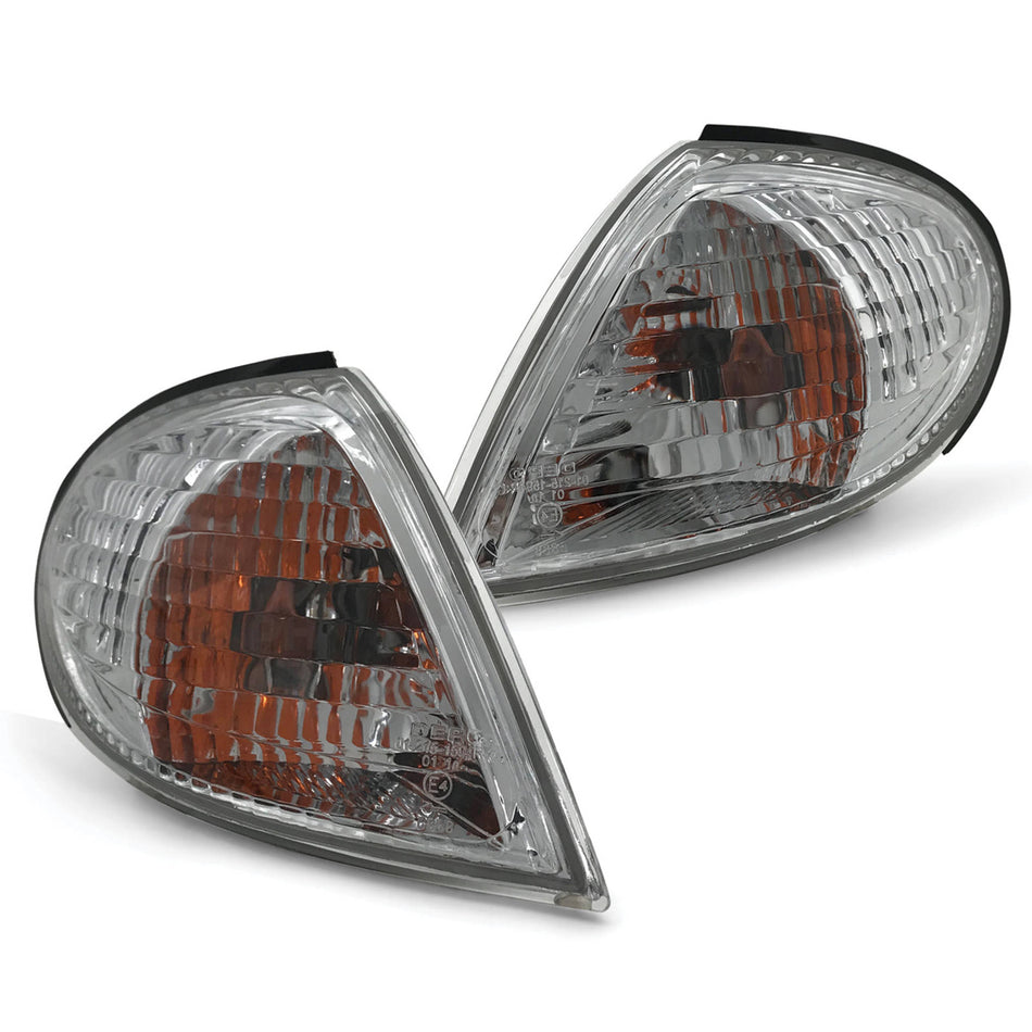 Indicator Corner Light Dual Reflector PAIR Fits Nissan Pulsar N16 2000 - 2003