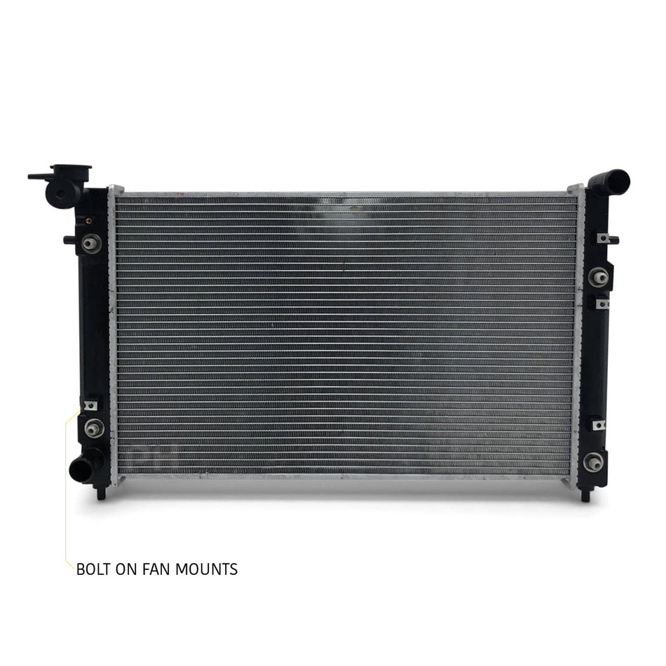 Radiator V6 Bolt On Fan Type fits Holden Commodore VT Series 1997 - 2000