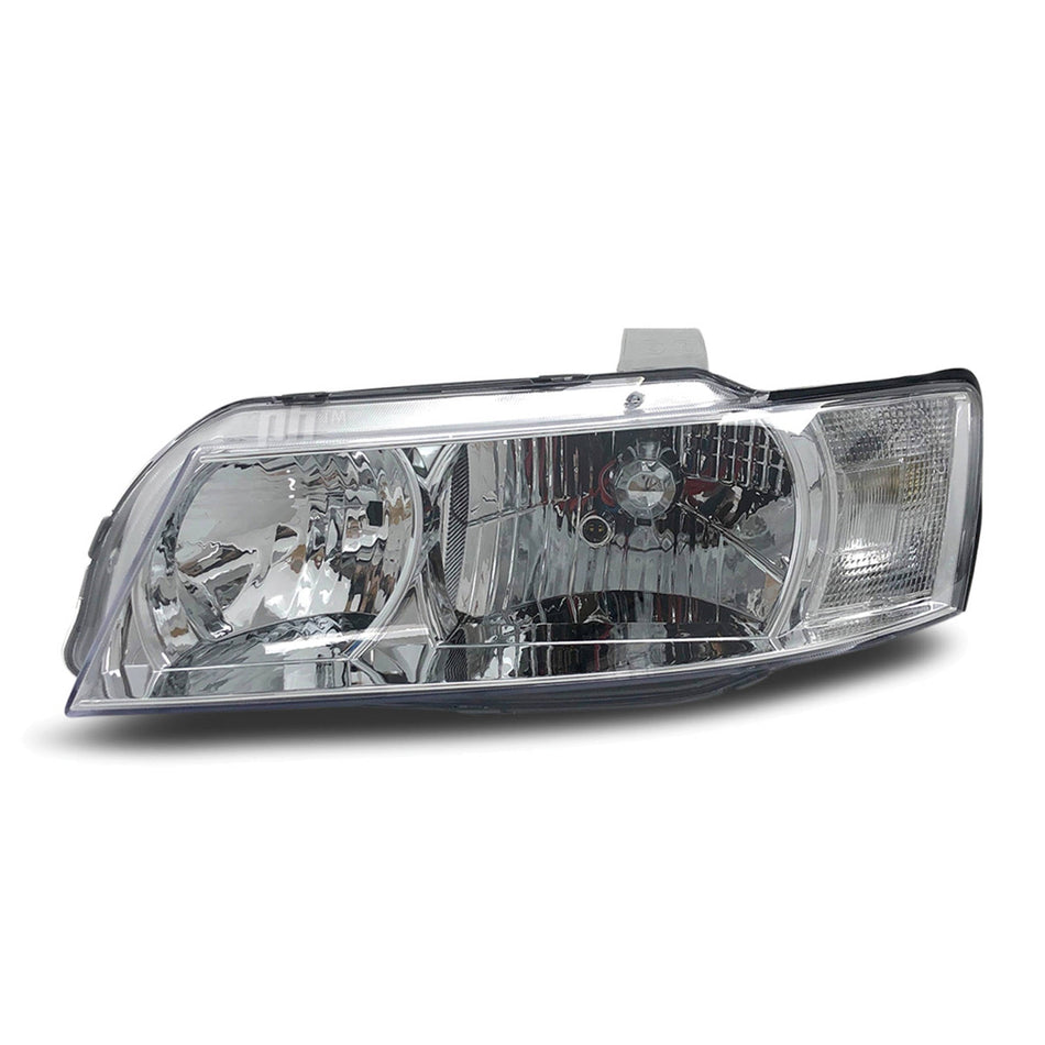 Headlight Chrome LEFT fits Holden Commodore VZ Executive 2004 - 2006