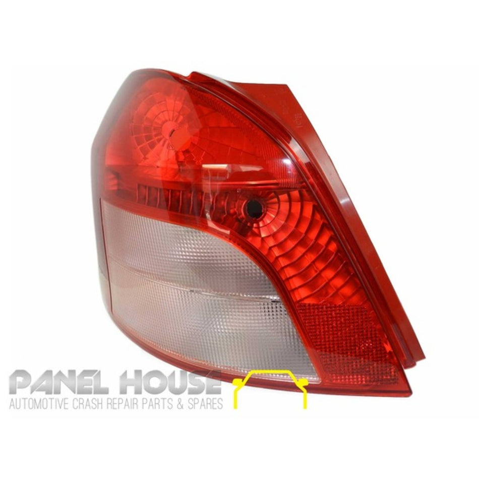 Tail Light LEFT Fits Toyota Yaris Hatch 2005 - 2008