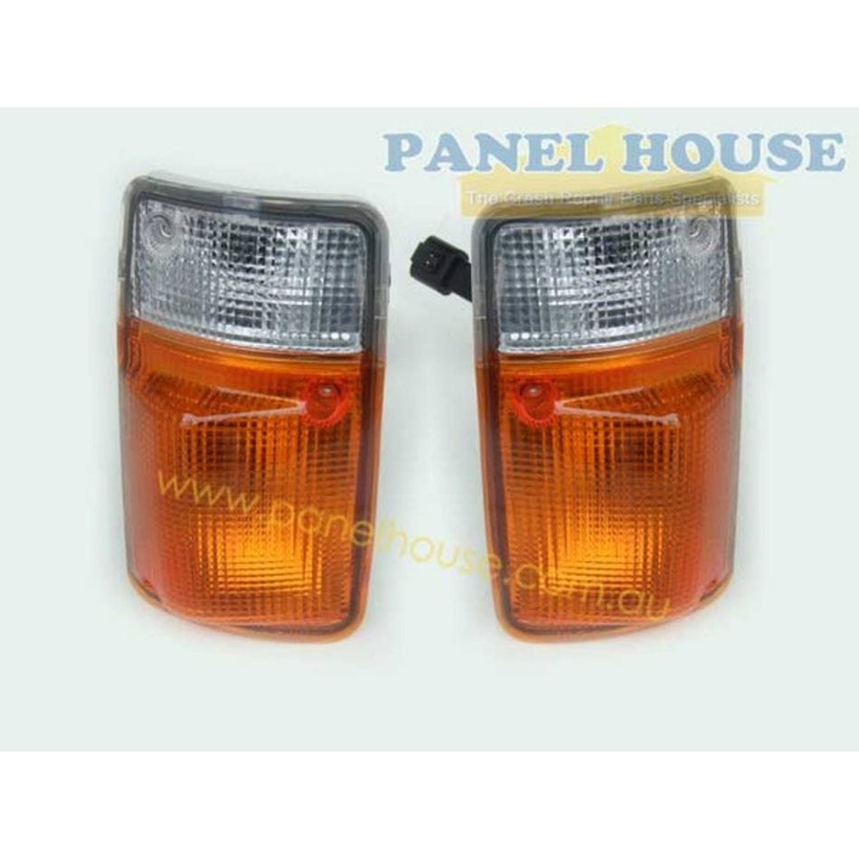 Corner Indicator Park Lights PAIR Fits Nissan Patrol GQ 1994 - 1997