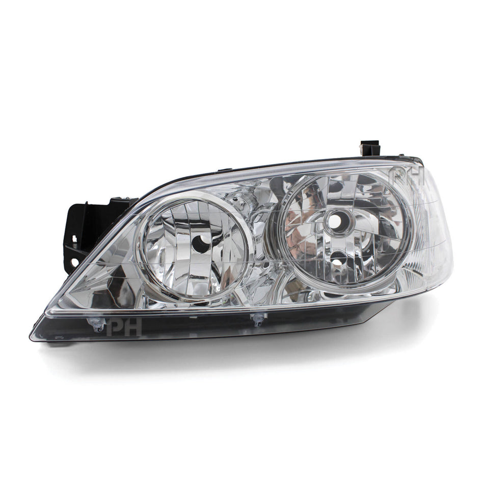 Headlight Chrome LEFT fits Ford Falcon BA & BF Series 1 XT 2002 - 09/2006