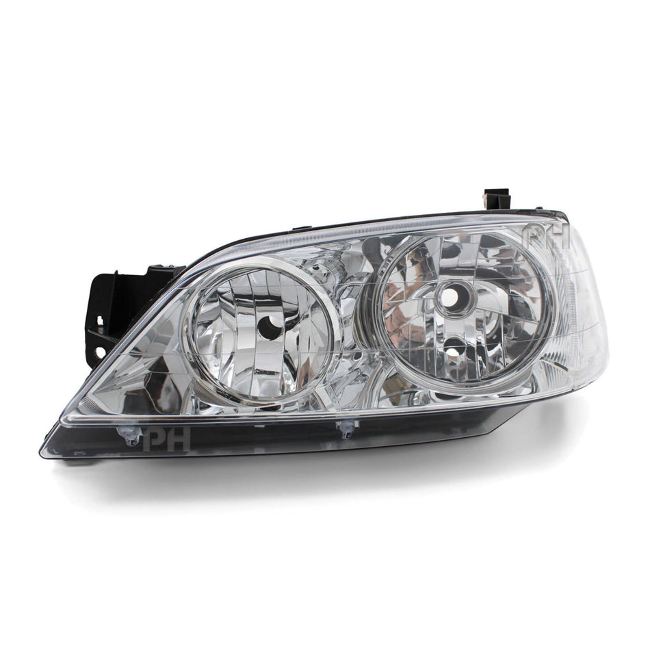 Headlight Chrome LEFT fits Ford Falcon BA & BF Series 1 XT 2002 - 09/2006