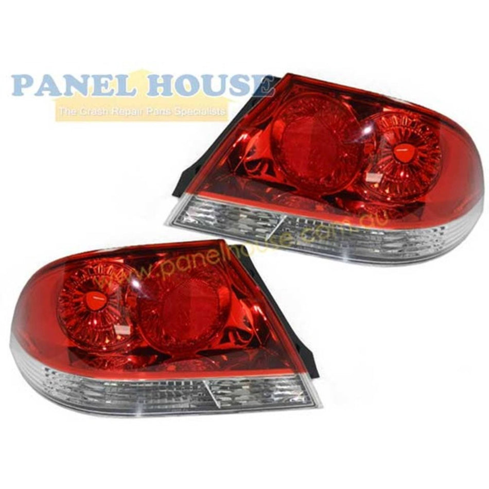 Tail Lights PAIR Fits Mitsubishi Lancer CH Sedan 2003 - 2007