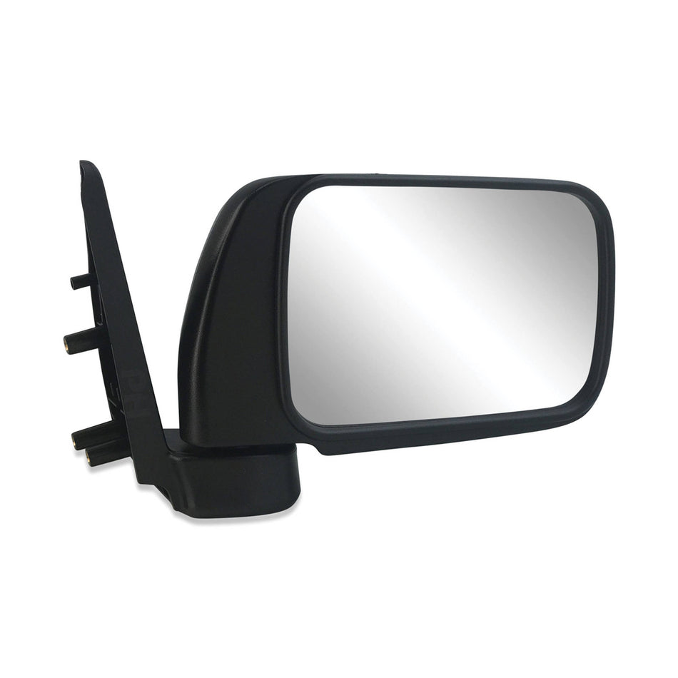 Black Manual Door Mirror RIGHT fits Nissan GU Patrol Wagon 97 - 04