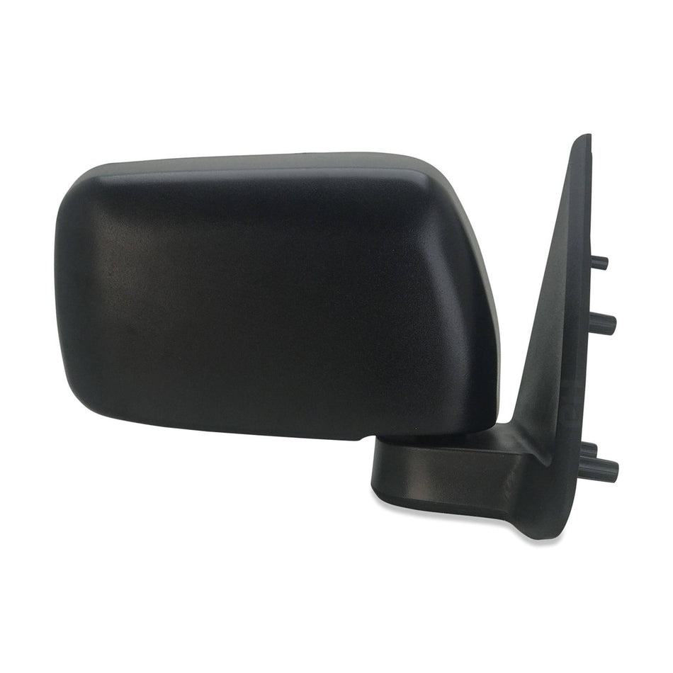 Black Manual Door Mirror RIGHT fits Nissan GU Patrol Wagon 97 - 04