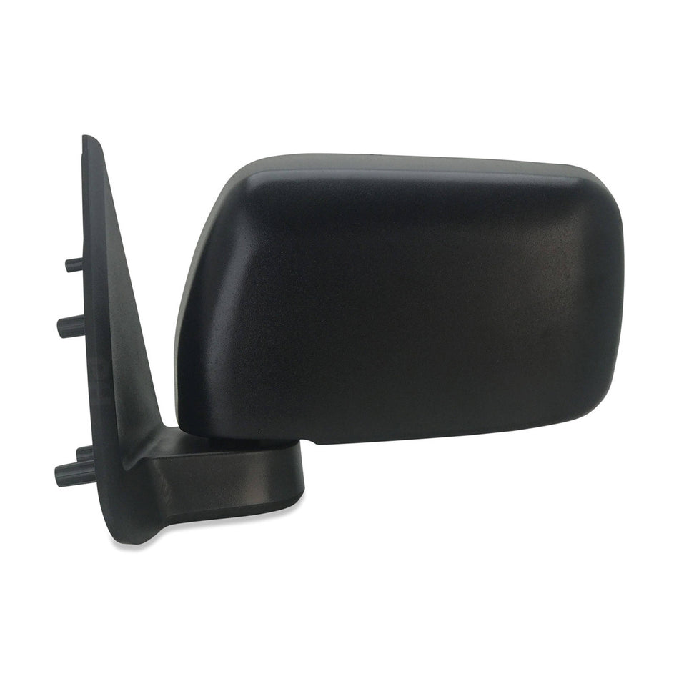 Black Manual Door Mirror LEFT fits Nissan GU Patrol Wagon 1997 - 2004