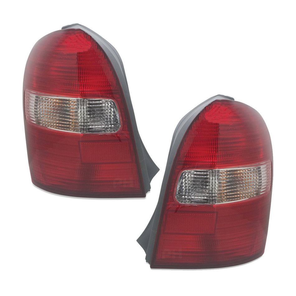 Tail Lights PAIR fits Mazda 323 BJ Astina 5 Door Hatch 1998 - 2002