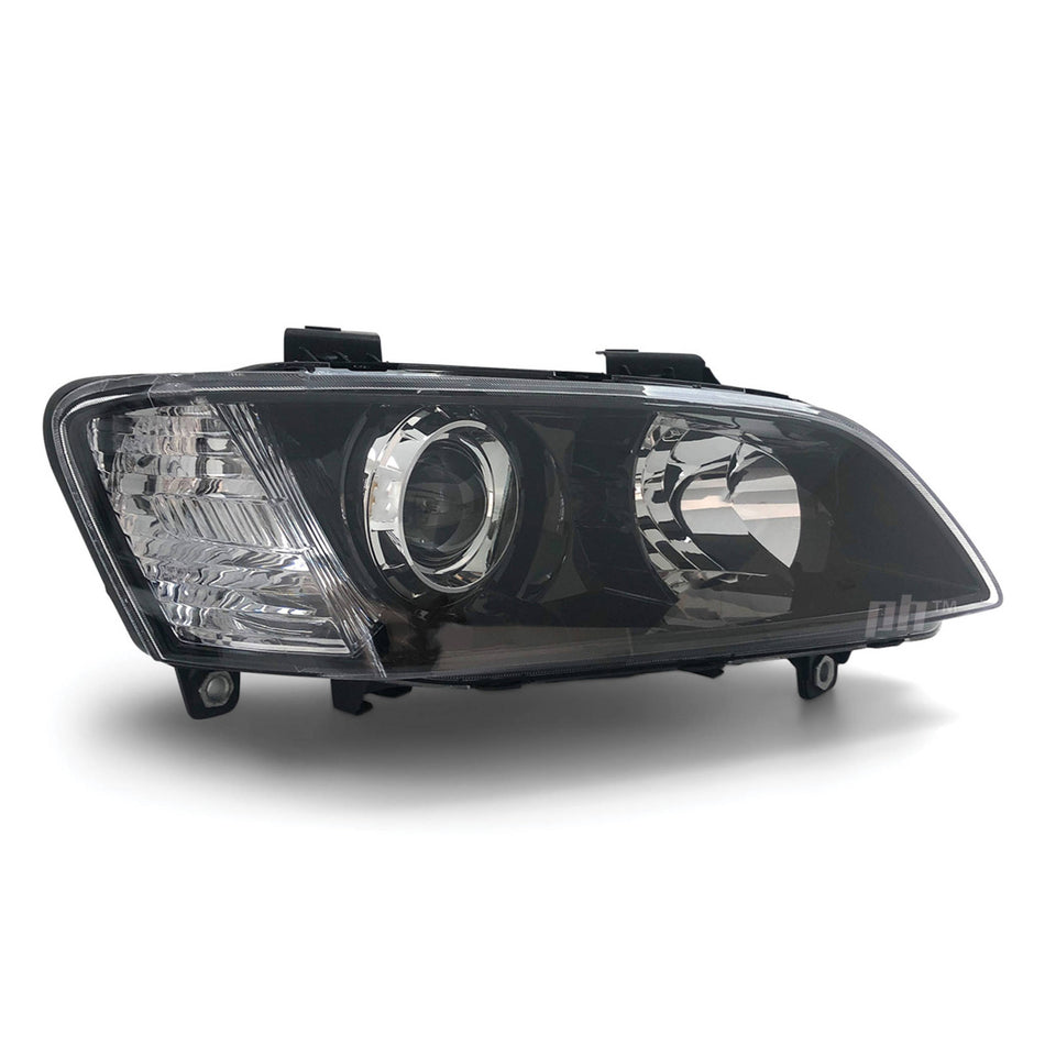 Headlight Projector Black RIGHT fits Holden Commodore VE SSV HSV Calais 2006 - 2010