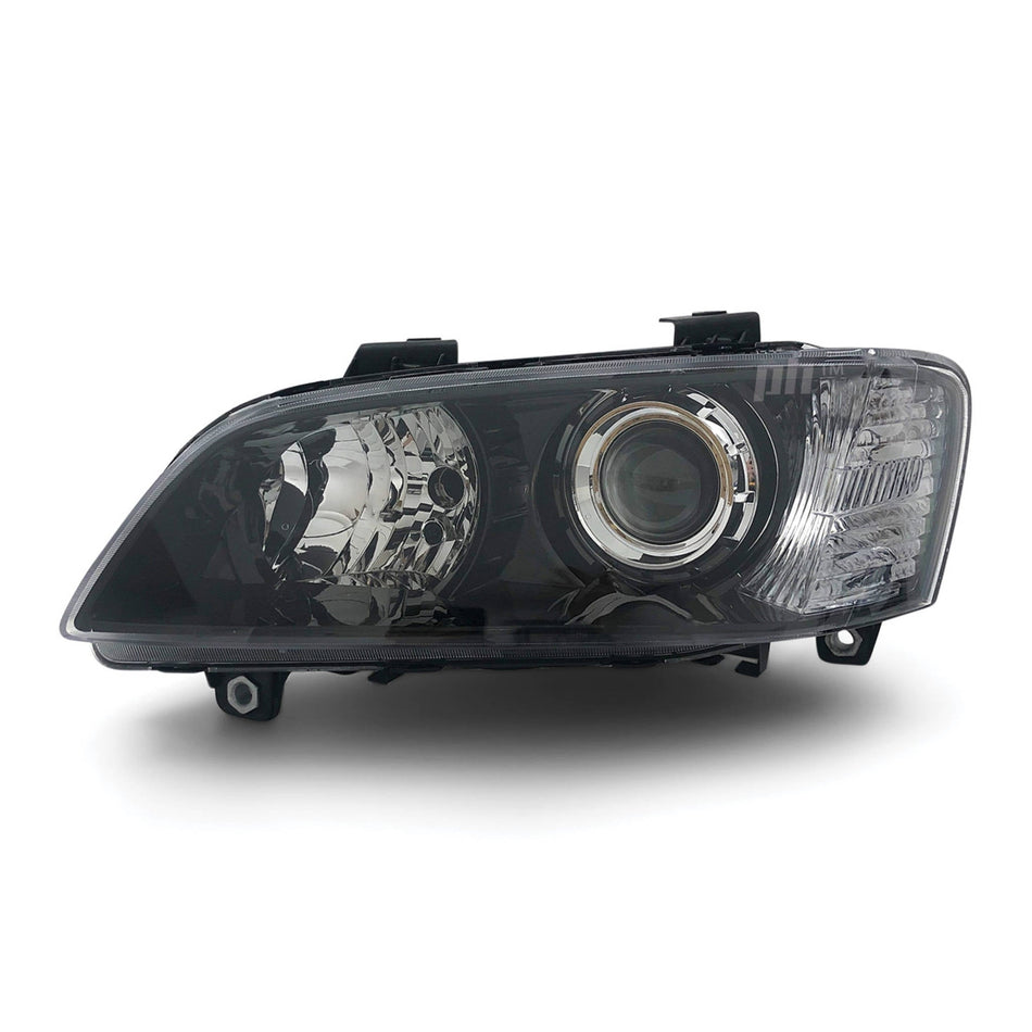 Headlight Projector Black LEFT fits Holden Commodore VE SSV HSV Calais 2006 - 2010