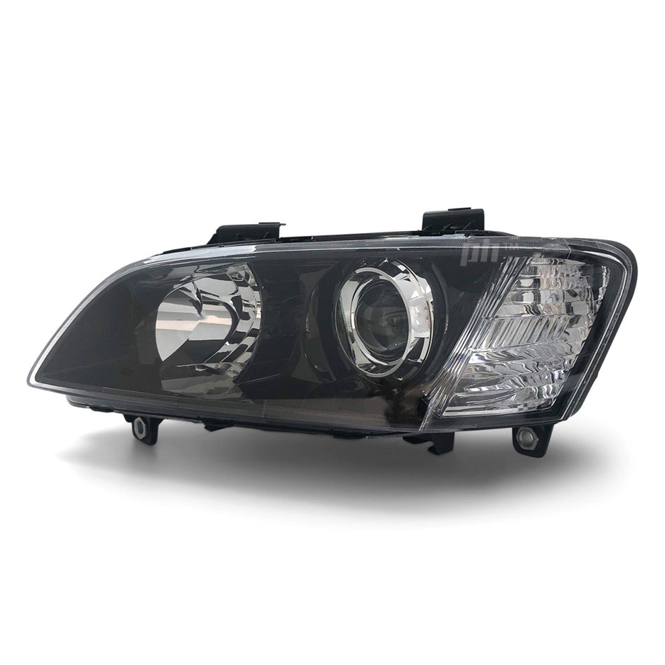 Headlight Projector Black LEFT fits Holden Commodore VE SSV HSV Calais 2006 - 2010