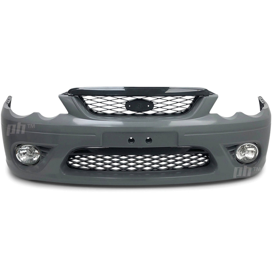 Front Bumper Kit + Grills & Fog Lights fits Ford Falcon BF XR6 XR8 2005 - 2008