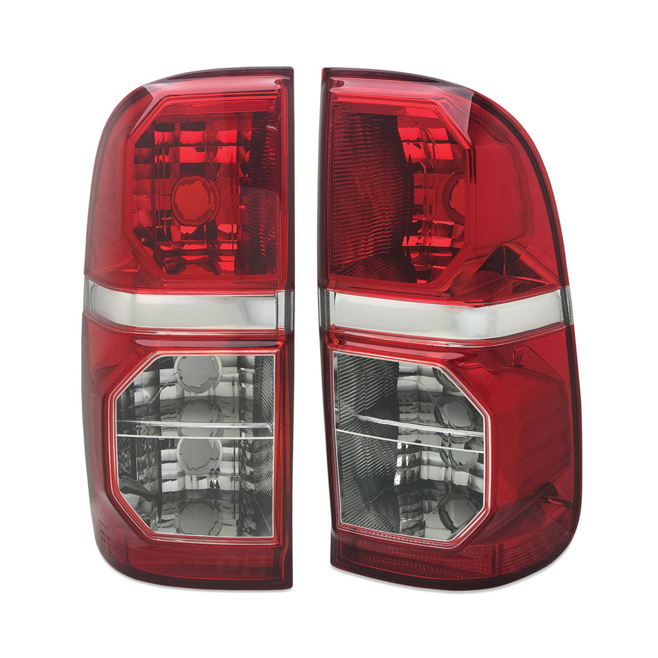 Genuine Tail Lights PAIR Fits Toyota Hilux N70 2011 - 2015 SR5 Workmate
