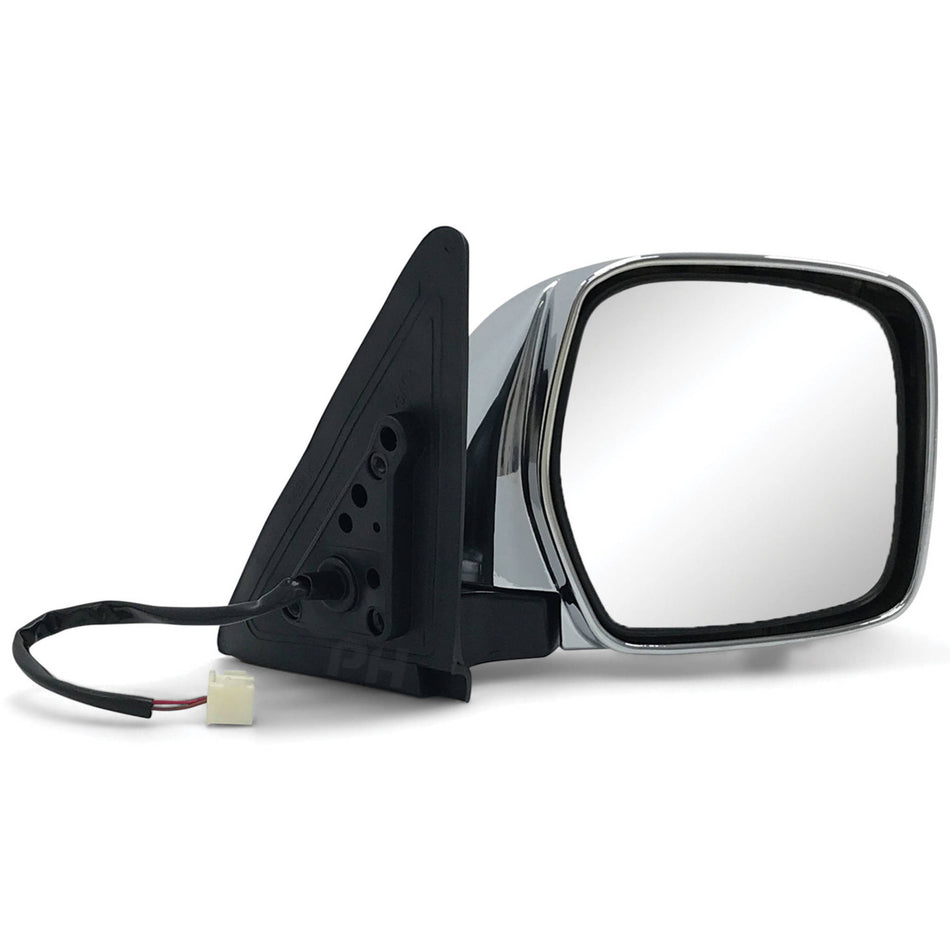 Door Mirror RIGHT Chrome Electric Fits Toyota Landcruiser 100 Series 1998-2007