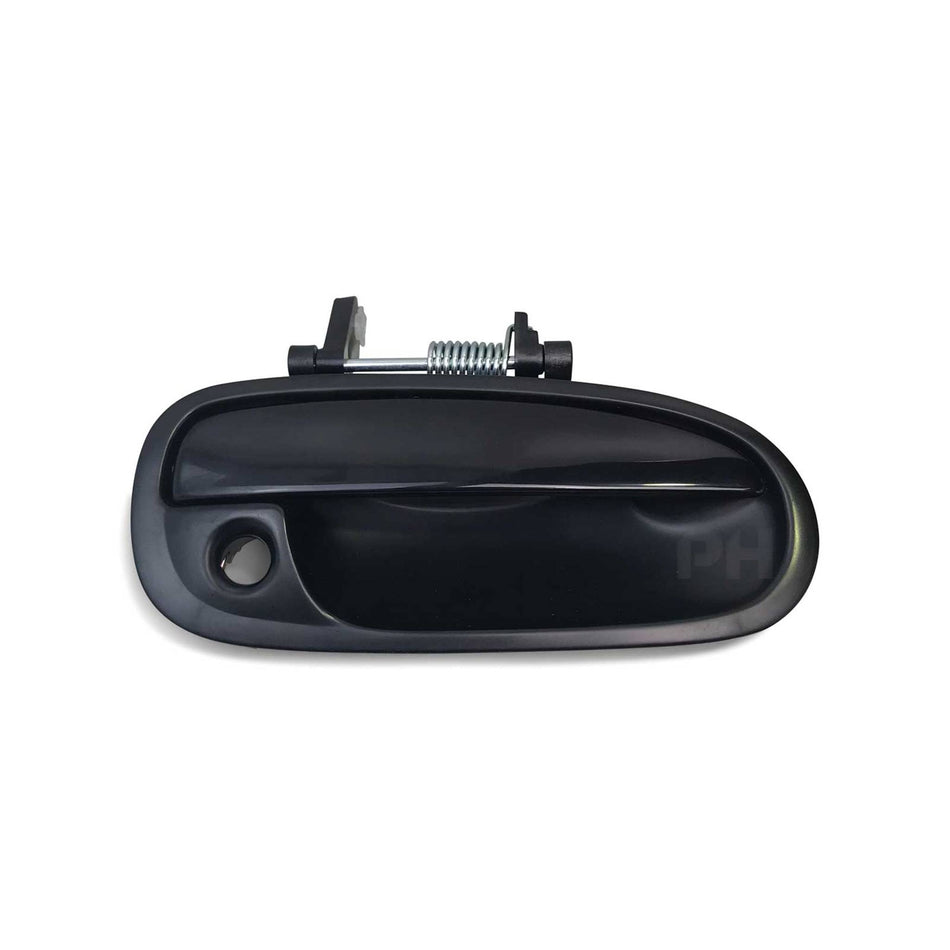Outer Door Handle RIGHT Front Black Fits Honda Civic EK 1995 - 2000