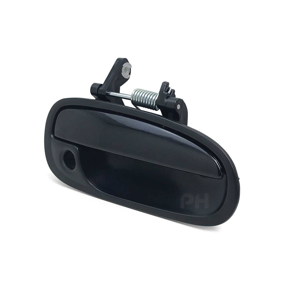Outer Door Handle RIGHT Front Black Fits Honda Civic EK 1995 - 2000