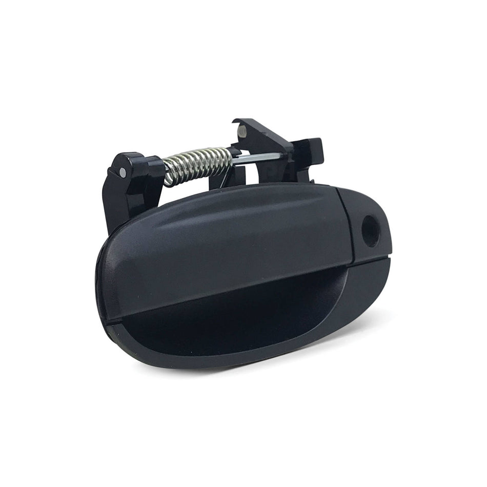Outer Door Handles PAIR Front Black fits Holden Barina TK Hatch 2005 - 2011