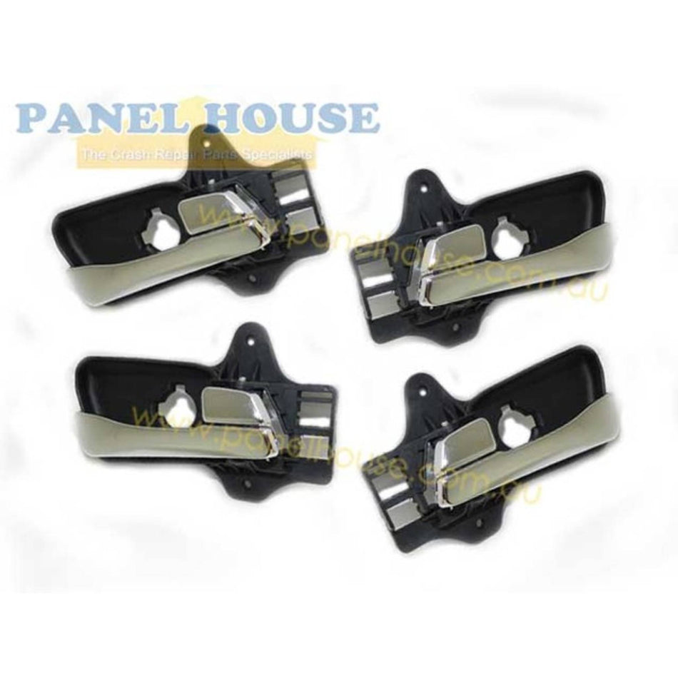 Interior Door Handle SET Chrome Fits Hyundai I30 2007 - 2011