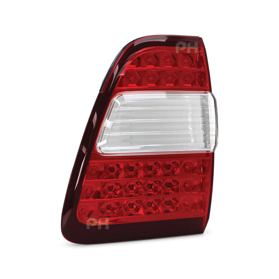 Inner Tailgate Tail Lights LED PAIR Fits Toyota Landcruiser 100 Series 2005-2007