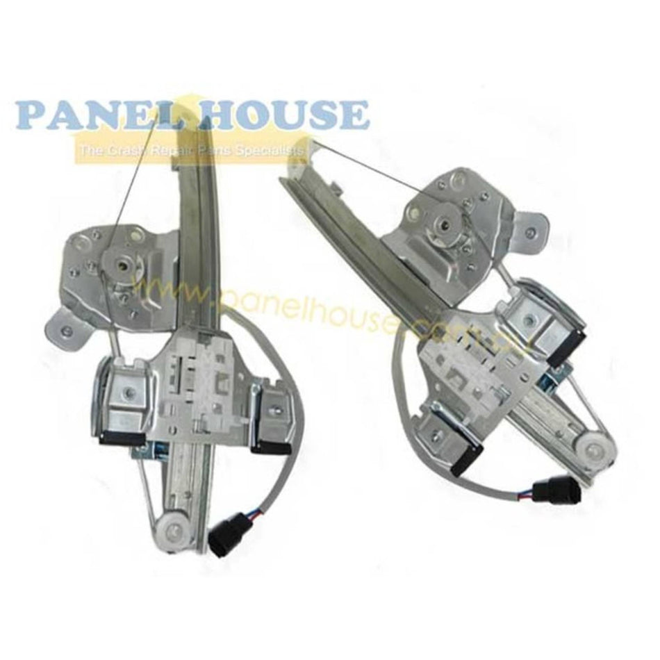 Window Regulators & Motor PAIR Rear NEW fits Holden Commodore VE Sedan Series 1&2 06-13