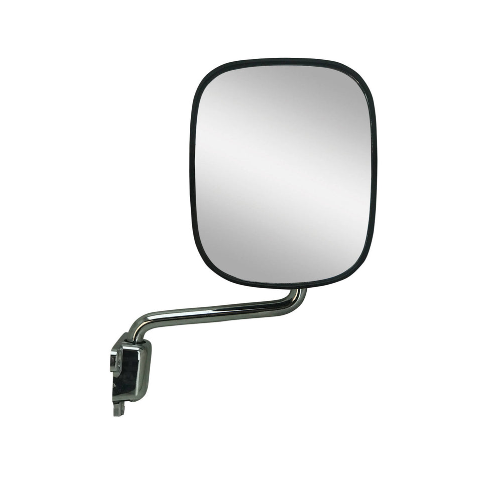 Door Mirror RIGHT Chrome & Black Fits Toyota Landcruiser 40 Series FJ45 HJ47 RH