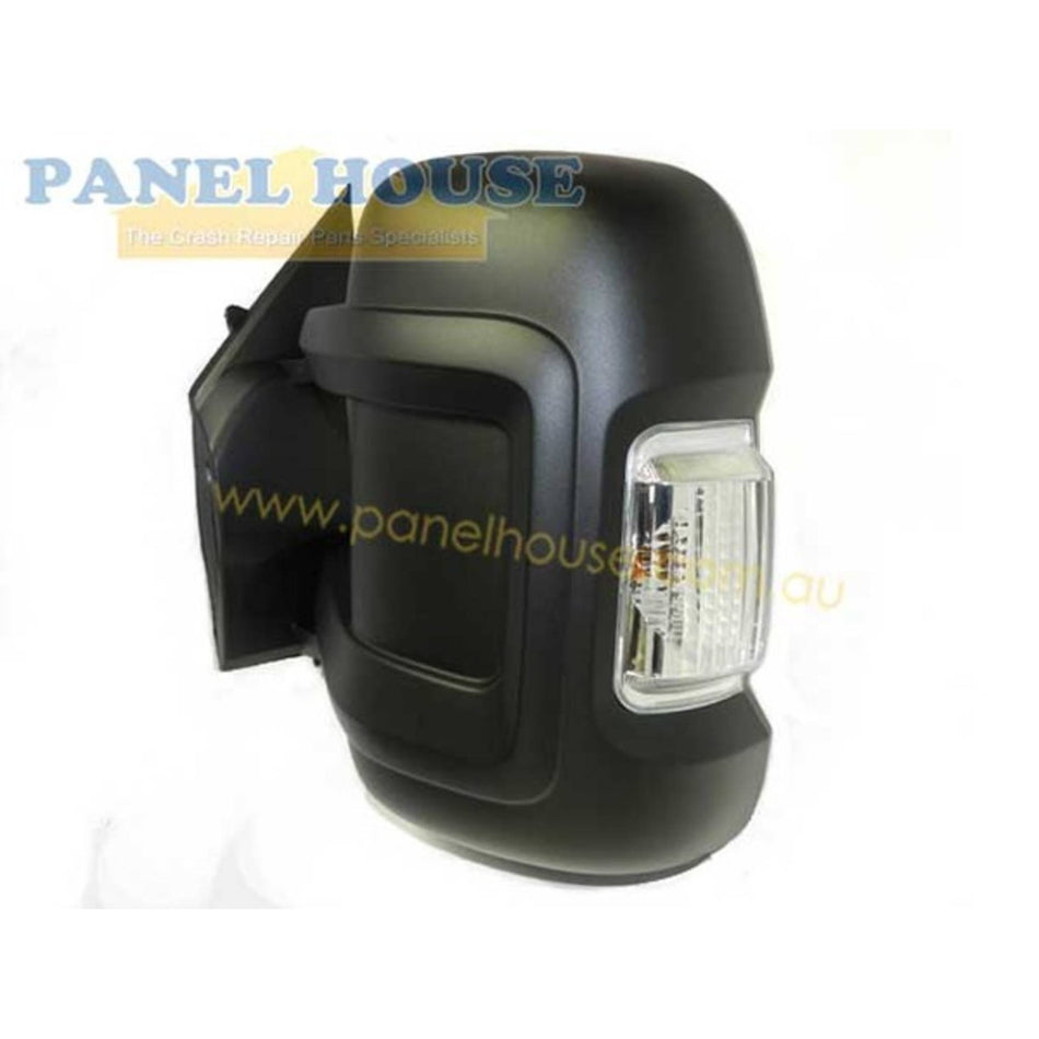 Door Mirror LEFT Long Arm Cab Chassis Electric fits Fiat Ducato Van 07-18