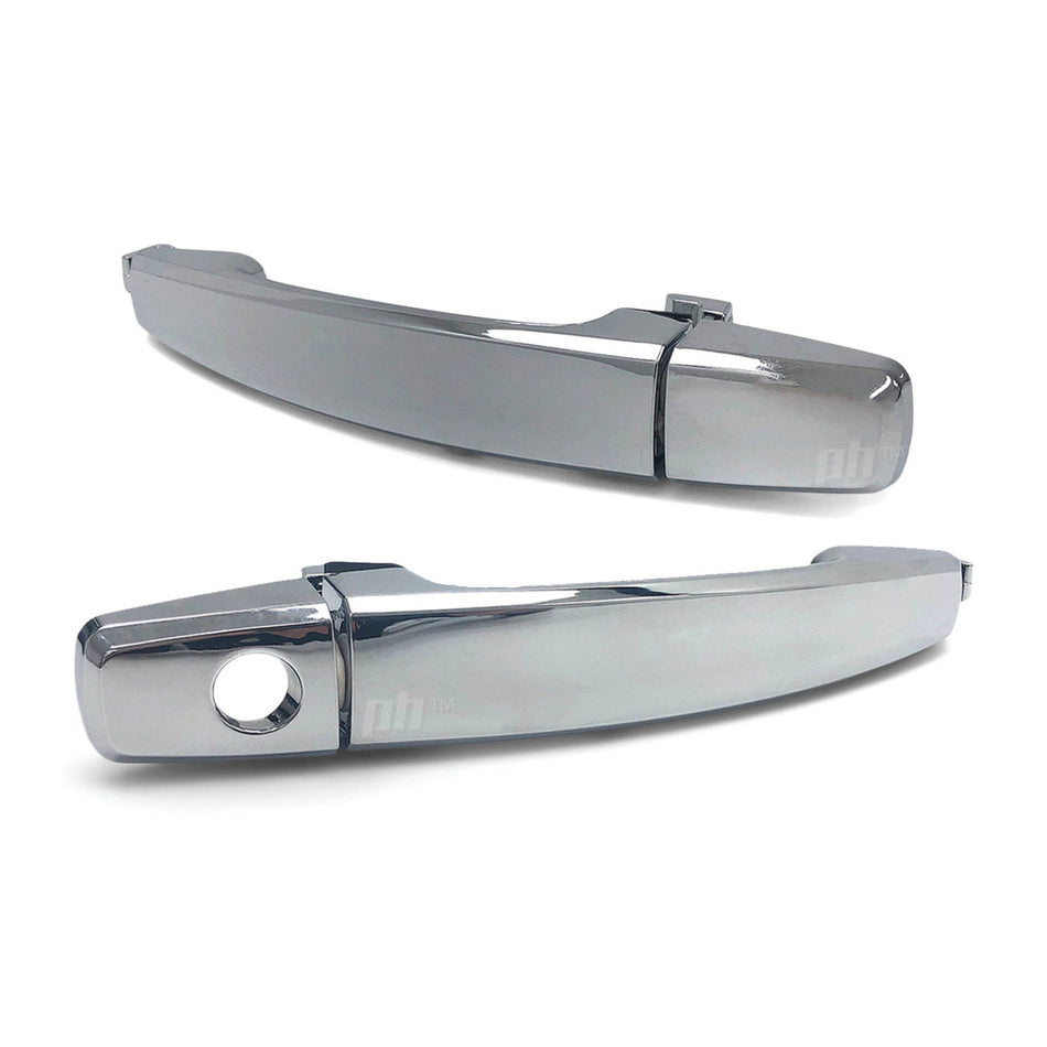 Outer Door Handles PAIR Front Chrome Fits Holden Captiva 2006 - 2018