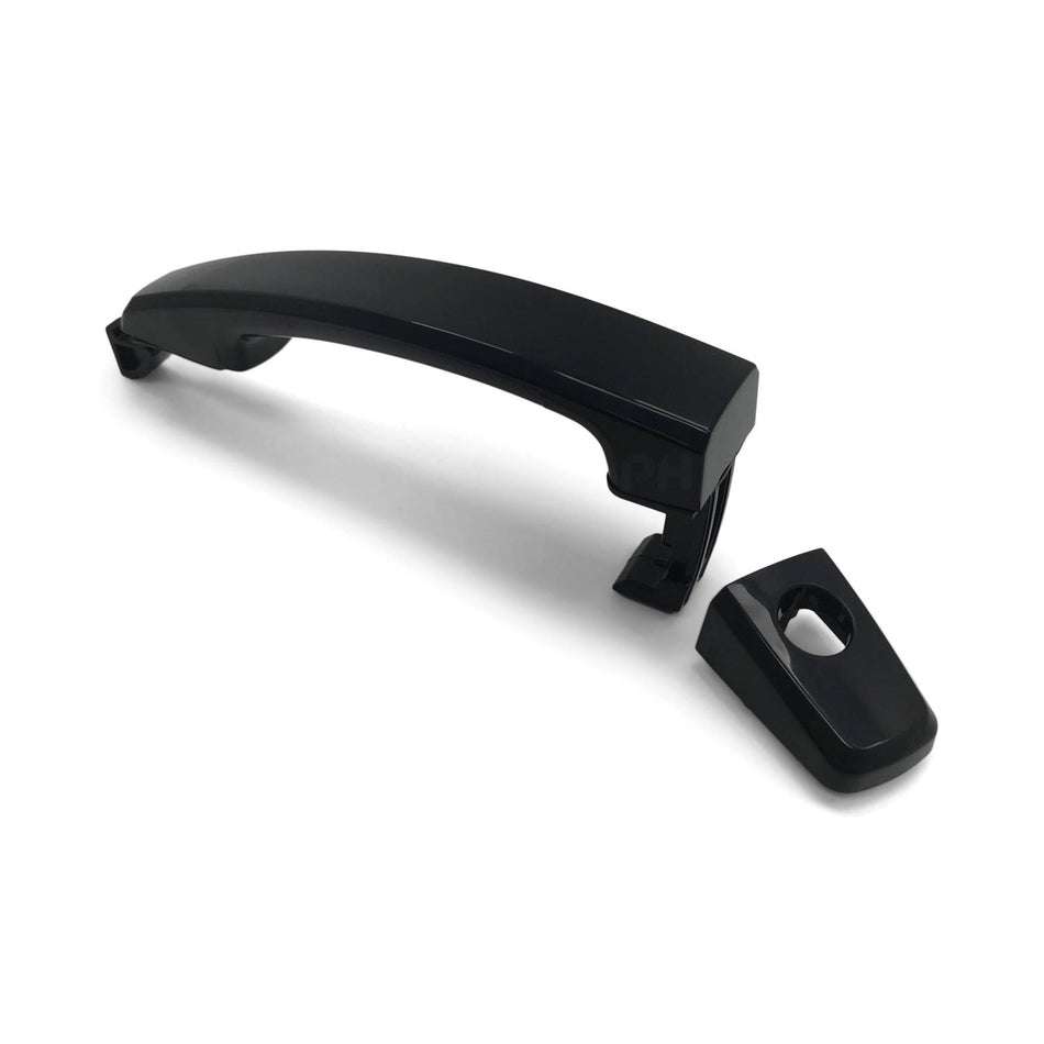 Outer Door Handle Right Front Black With Key Hole Fits Holden Captiva 2006 - 2018