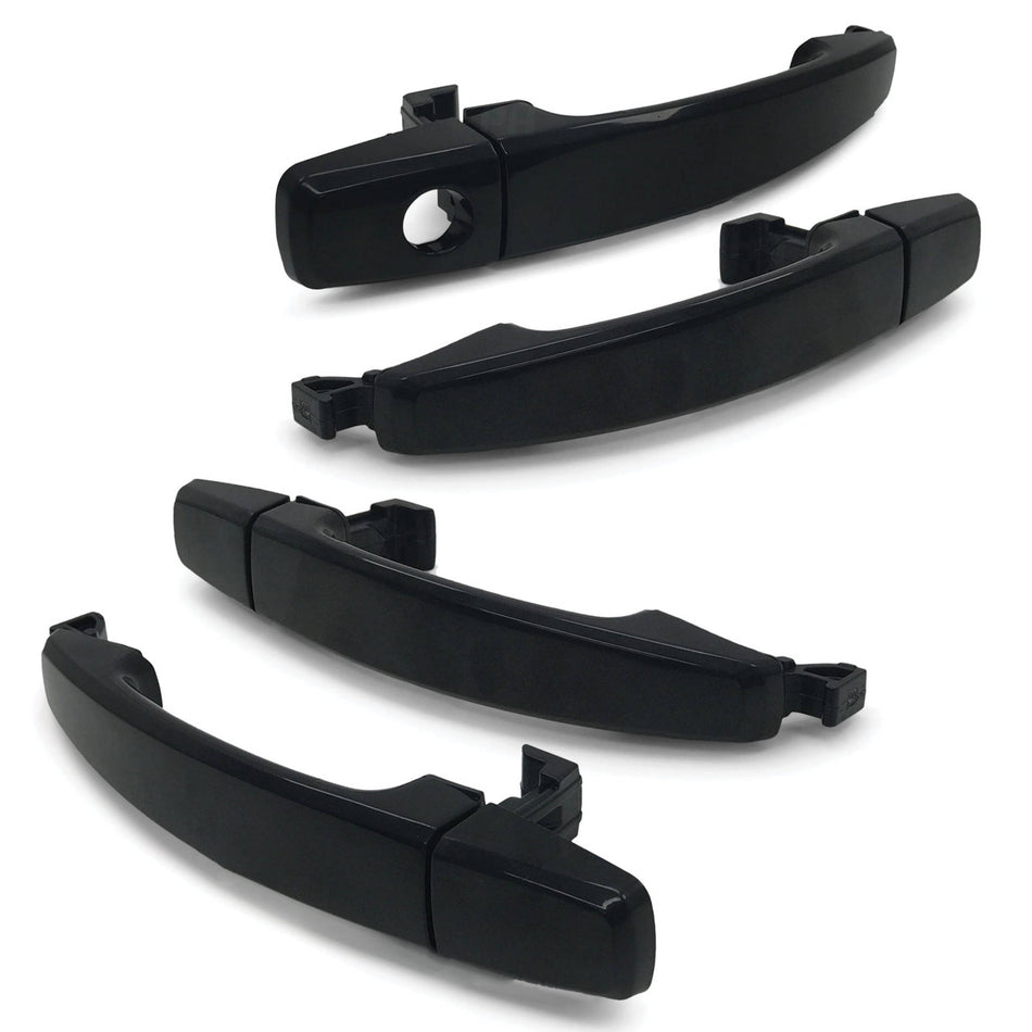 Outer Door Handle SET Black Fits Holden Captiva 2006 - 2018