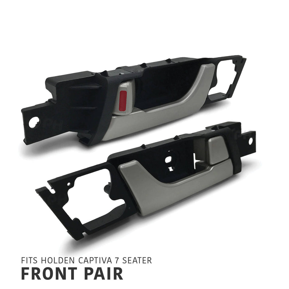 Interior Door Handles PAIR Front Fits Holden Captiva 7 Seater CG7 2006 - 2014