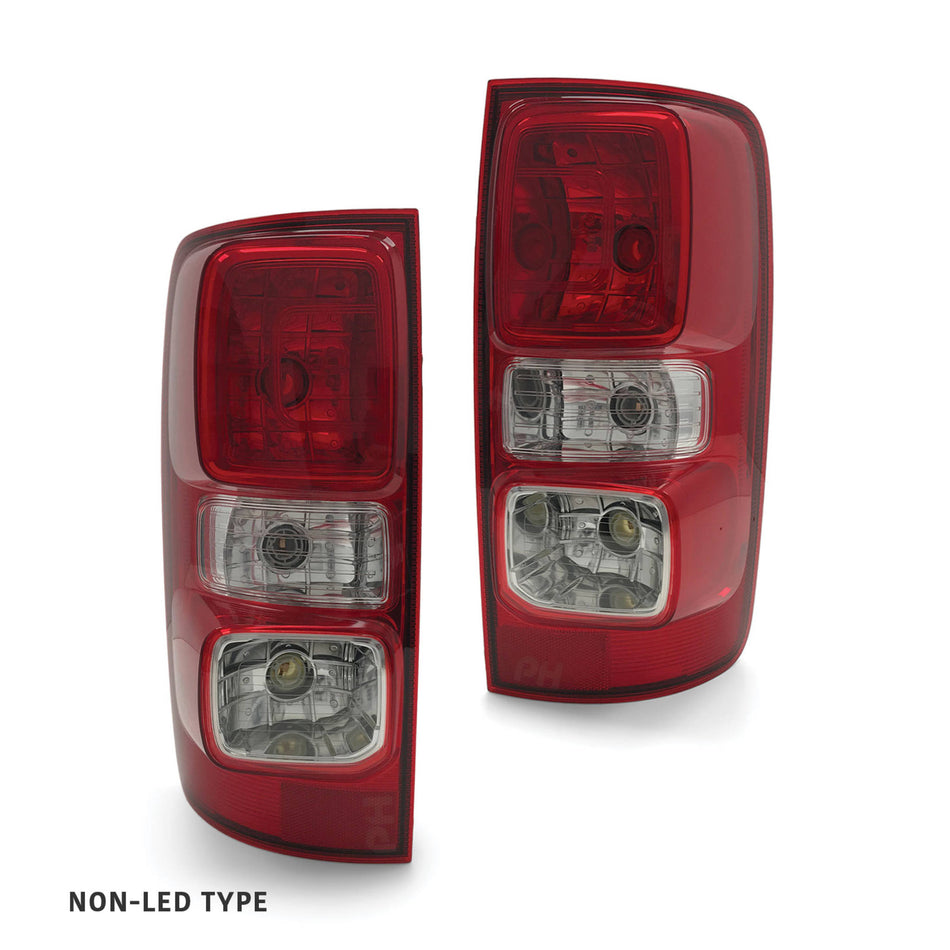 Tail Lights PAIR NON LED fits Holden Colorado RG Ute 2012 - 2020