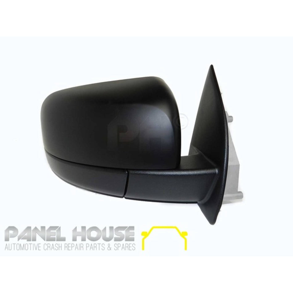 Door Mirrors PAIR Black Electric fits Ford Ranger PX Ute 2011-2015