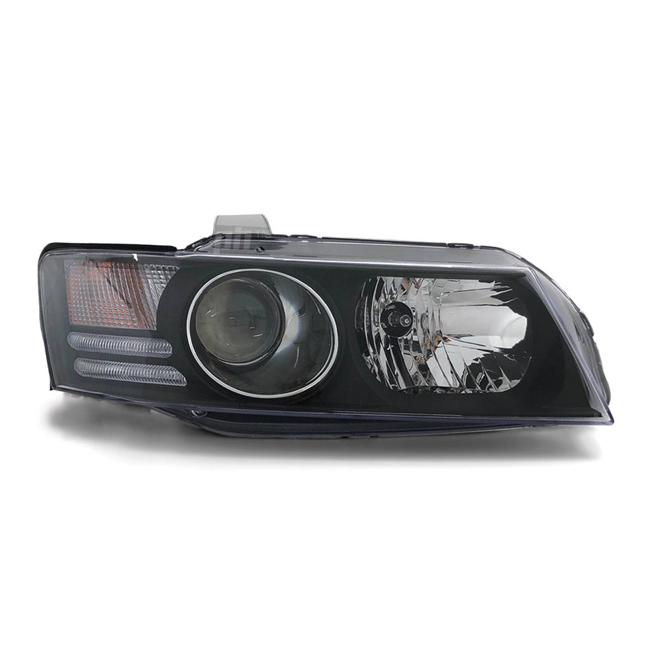 Headlight Black Projector RIGHT fits Holden Commodore VZ SS Calais HSV 2004 - 2006