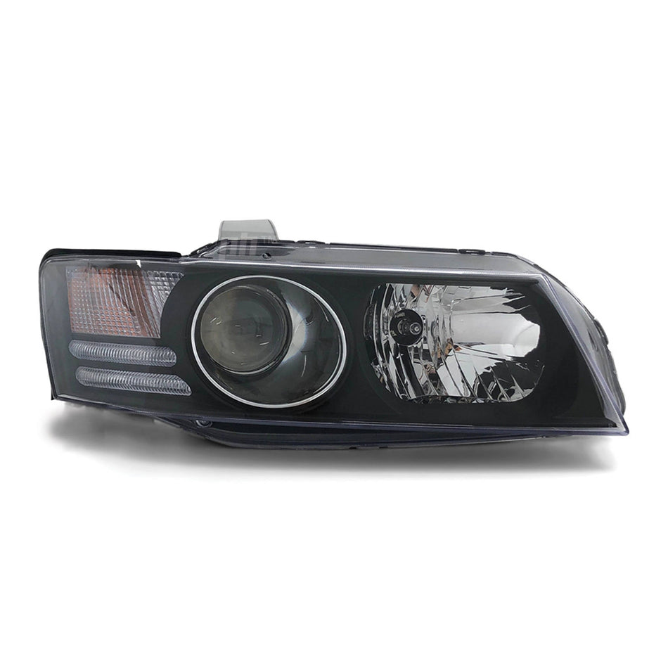 Headlight Black Projector RIGHT fits Holden Commodore VZ SS Calais HSV 2004 - 2006
