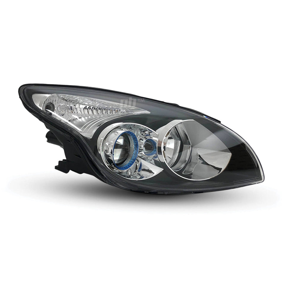 Headlight Black Projector RIGHT fits Hyundai i30 FD 2010 - 2012 Hatch & Wagon