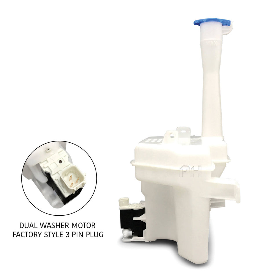Windscreen Washer Bottle With Motor No Sensor Type Fits Hyundai I30 FD 07 - 12