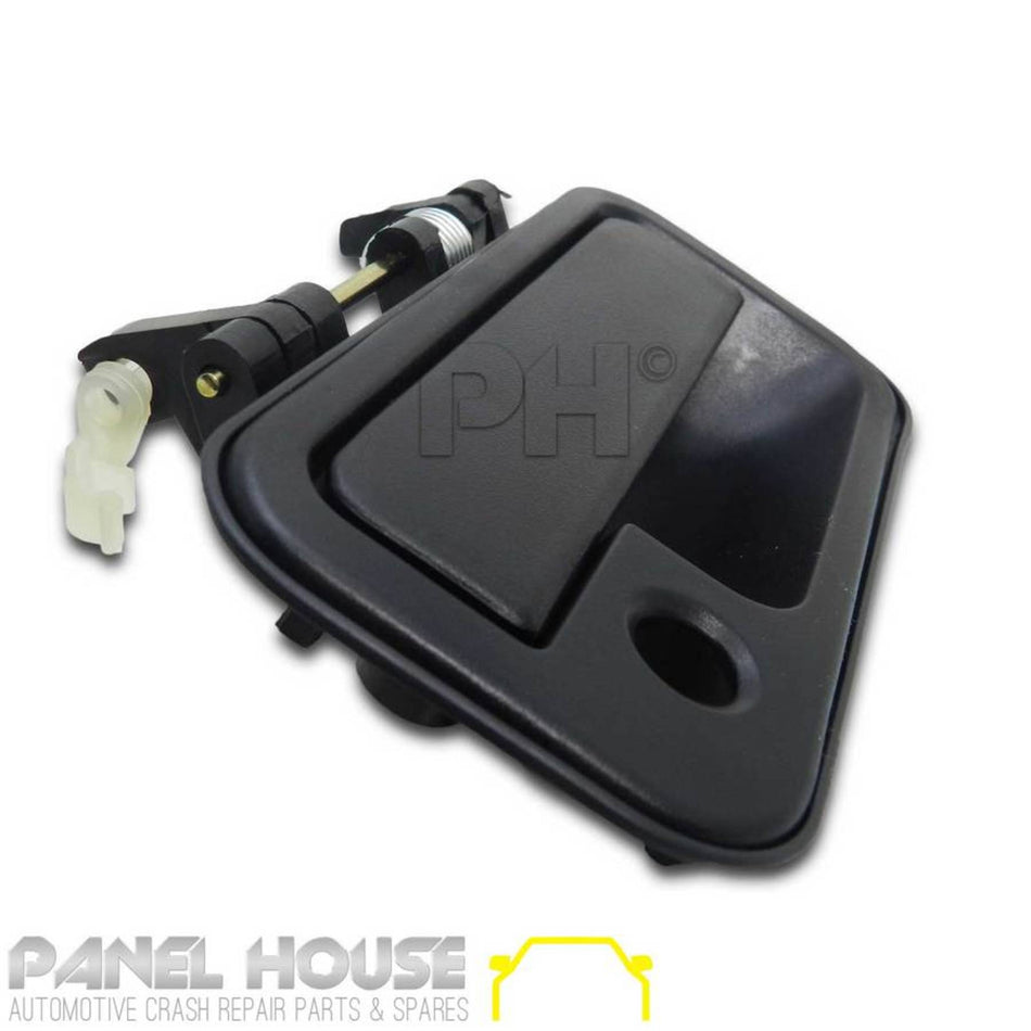 Outer Door Handle RIGHT Front Black fits Holden Rodeo TF Ute '88-'02